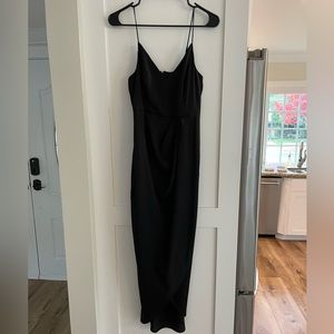 Black XS Express midi dressy dress